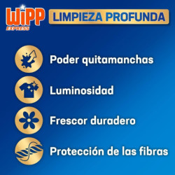 WIPP EXPRESS DETERGENTE POLVO MALETA AHORRO 80 LAVADOS