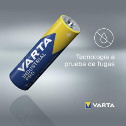 VARTA PILAS TIPO AA 1.5V LARGA DURACION VARTA INDUSTRIAL PRO