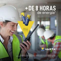 VARTA PILAS TIPO AA 1.5V LARGA DURACION VARTA INDUSTRIAL PRO