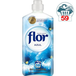 SUAVIZANTE FLOR AZUL 59 DOSIS PACK AHORRO  590 DOSIS ( 59*10)