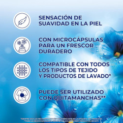 SUAVIZANTE FLOR AZUL 59 DOSIS PACK AHORRO  590 DOSIS ( 59*10)