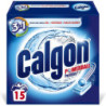 CALGON PASTILLAS LIMPIA LAVADORAS CONTRA CAL, FORMATO CAJA 15 UNIDADES