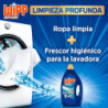 WIPP EXPRESS DETERGENTE MÁQUINA LÍQUIDO GEL LIMPIO & LISO BOTELLA 85 DOSIS