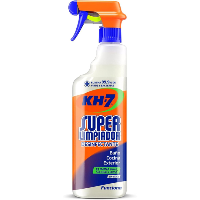 KH-7 SUPERLIMPIADOR DESINFECTANTE MULTIUSOS QUITAGRASAS PISTOLA 650 ML