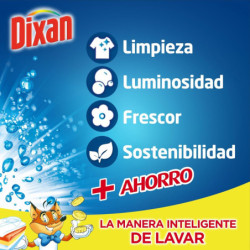 DIXAN TOTAL 4+1 TRÍO CAPS  24 UDS, JABÓN PARA ROPA BLANCA Y CLARA, LIMPIEZA, LUMINOSIDAD Y FRESCOR EN UN DETERGENTE