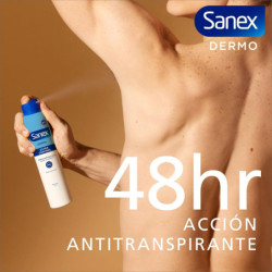 SANEX DESODORANTE  SP 200 DUPLO DERMO EXTRA CONTROL 48 HORAS PROTECCION EFICAZ Y SALUDABLE