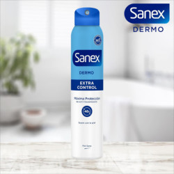 SANEX DESODORANTE  SP 200 DUPLO DERMO EXTRA CONTROL 48 HORAS PROTECCION EFICAZ Y SALUDABLE