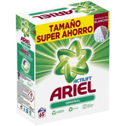 ARIEL DETERGENTE ORIGINAL  MALETA ACTILIFT 65 CACITOS