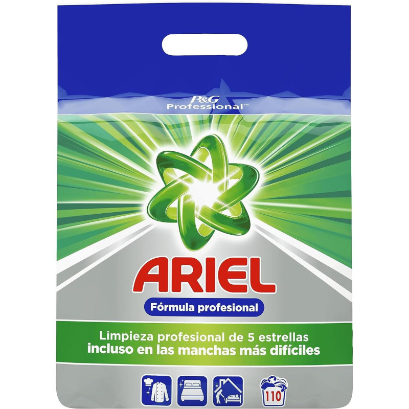 ARIEL DETERGENTE  PROFESIONAL SACO 110 DOSIS POLVO