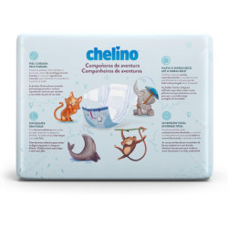 PAÑALES CHELINO TALLA 2 ( 3-6 KILOS) RECIEN NACIDO