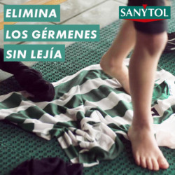 SANYTOL  DESINFECTANTE TEXTIL_ ELIMINA GÉRMENES Y MALOS OLORES DE LA ROPA SIN LEJÍA - PACK DE 4 X 500 ML