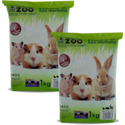 HENO NATURAL ALTA MONTAÑA 1KG PARA ROEDORES CONEJO COBAYA...