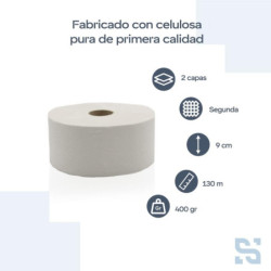 PAPEL HIGIENICO SUAVE PACK 18UDS INNOVA IND