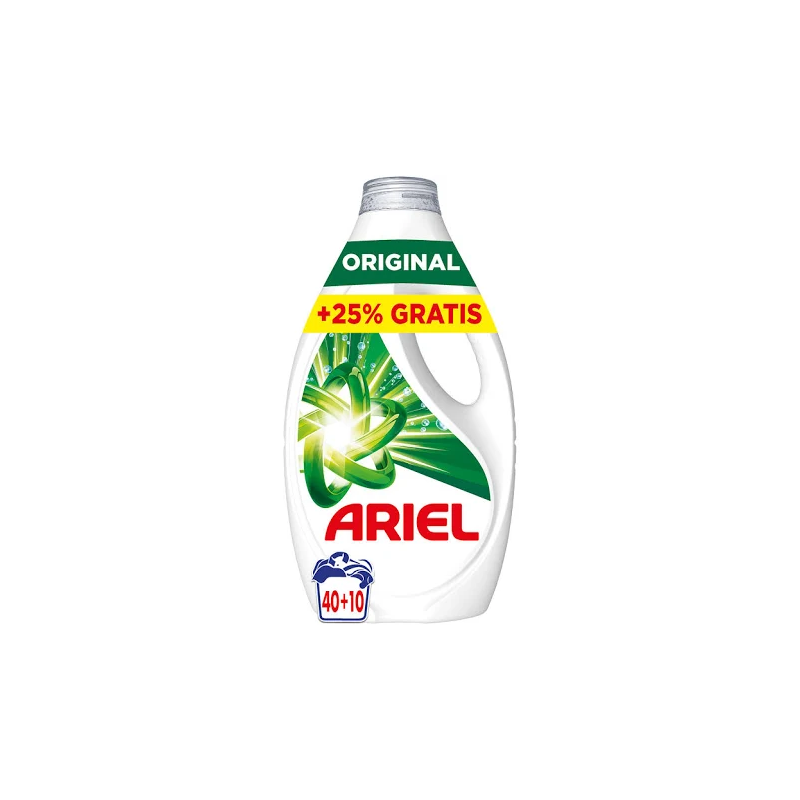 ARIEL LIQUIDO ORIGINAL 50 LAVADOS ( 40+10)